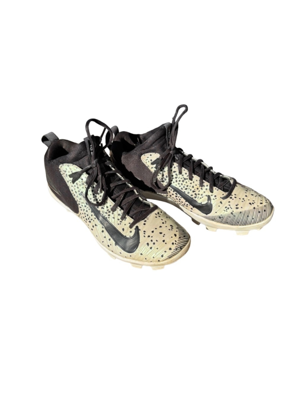 Nike Mens SIZE 10 Mike Trout 3 Pro MCS Pearl Baseball Cleats